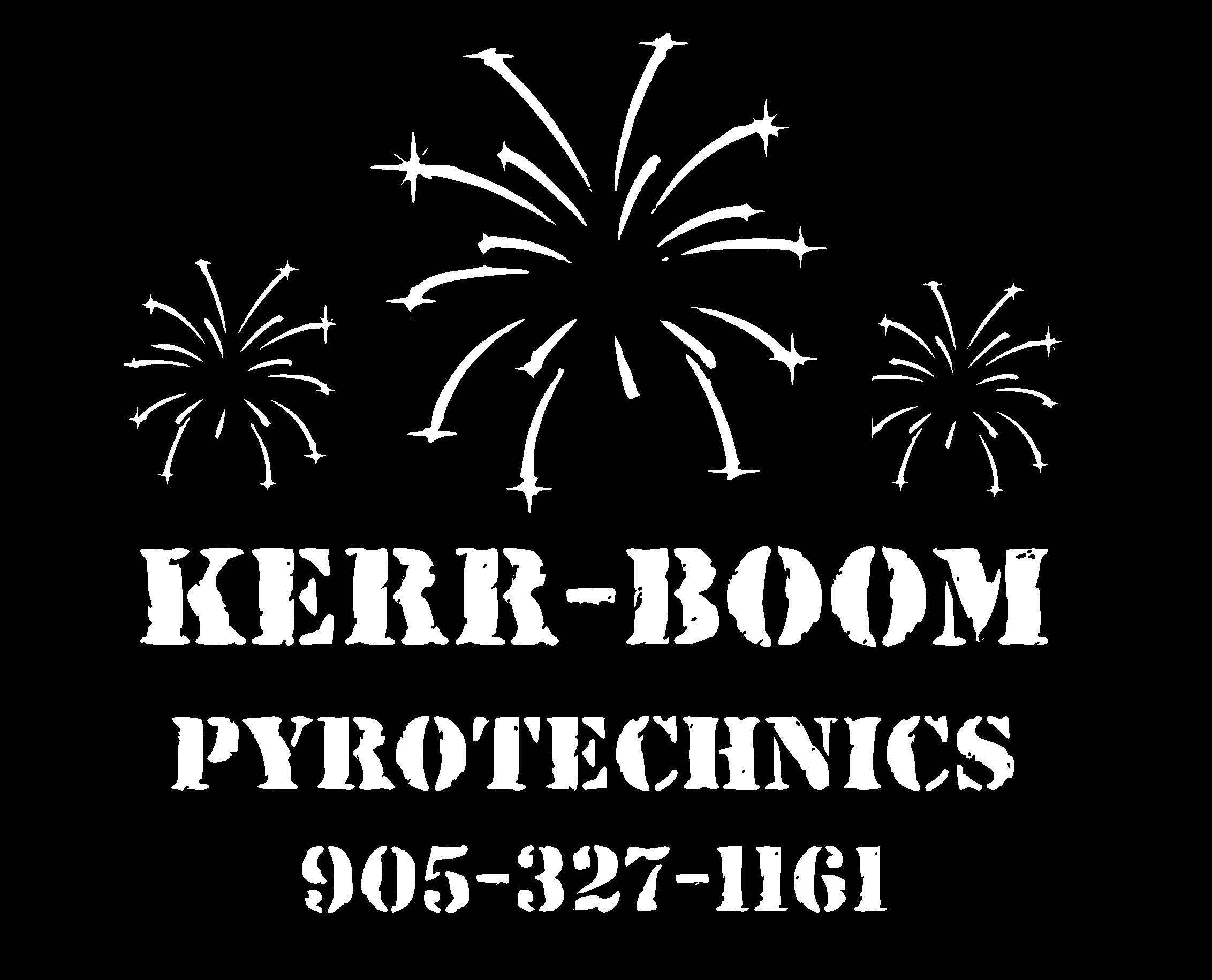 Kerr-Boom Pyrotechnics